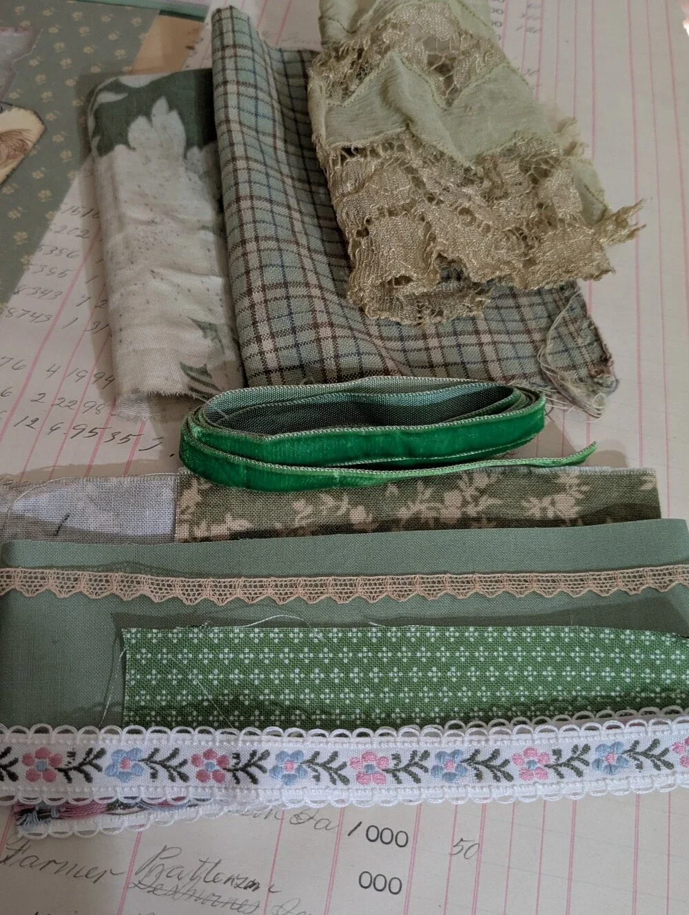 antique and handmade green envy